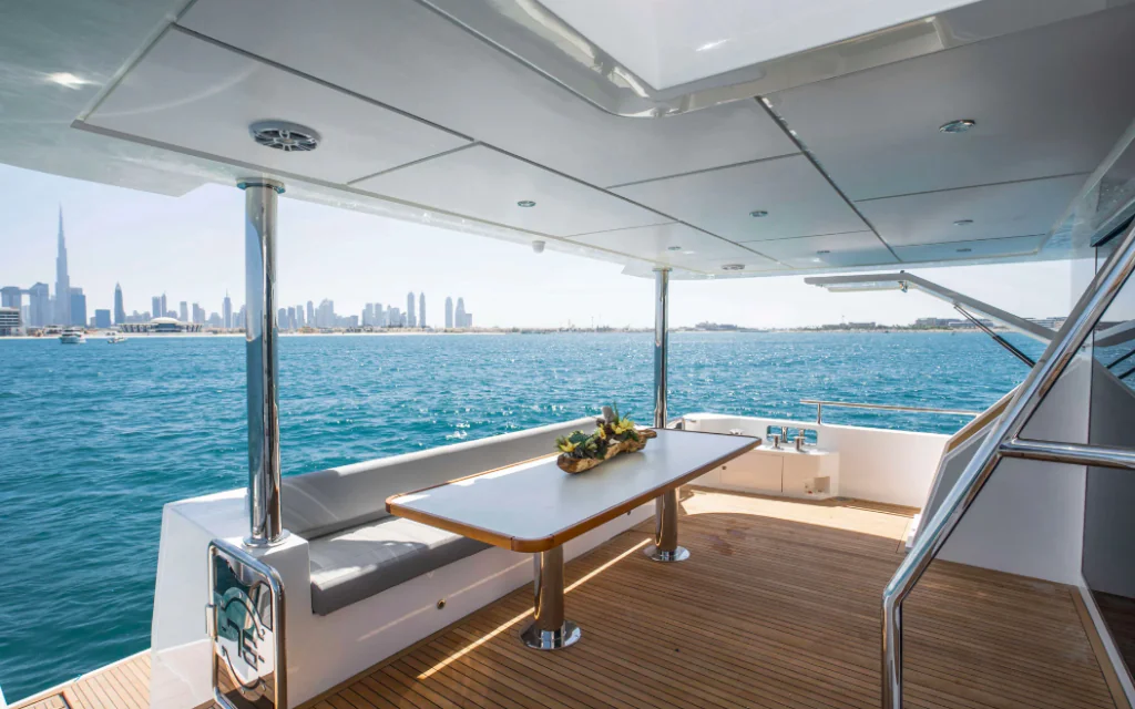 yacht terrace