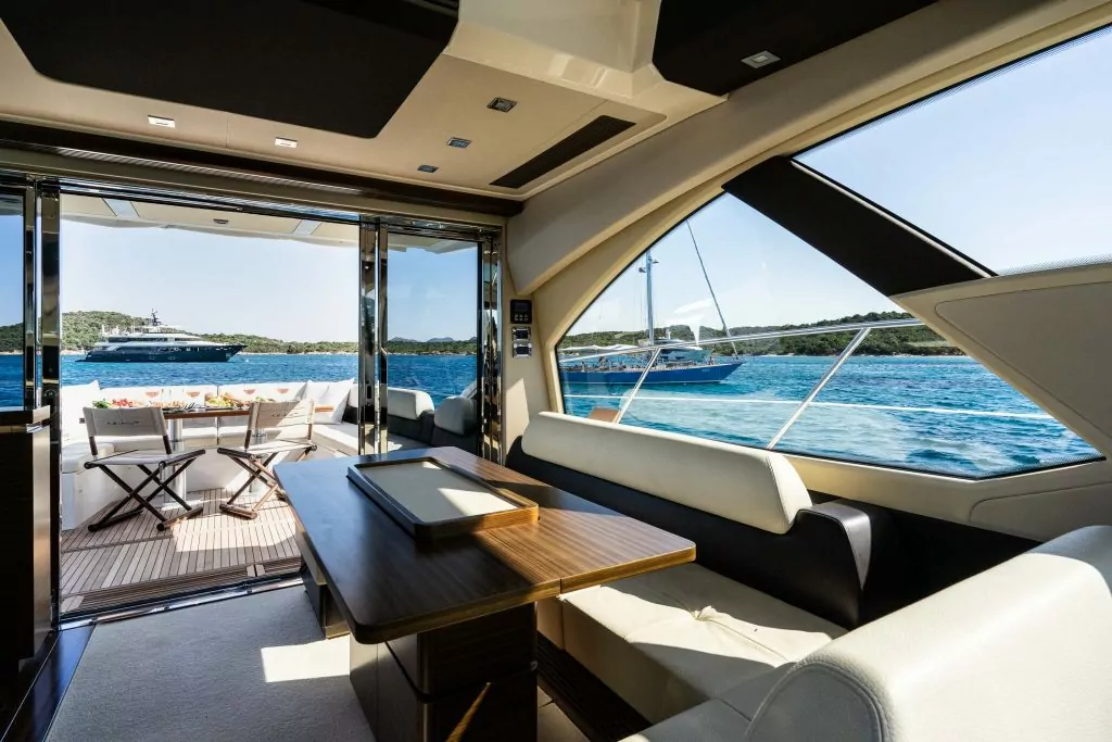 yacht interior