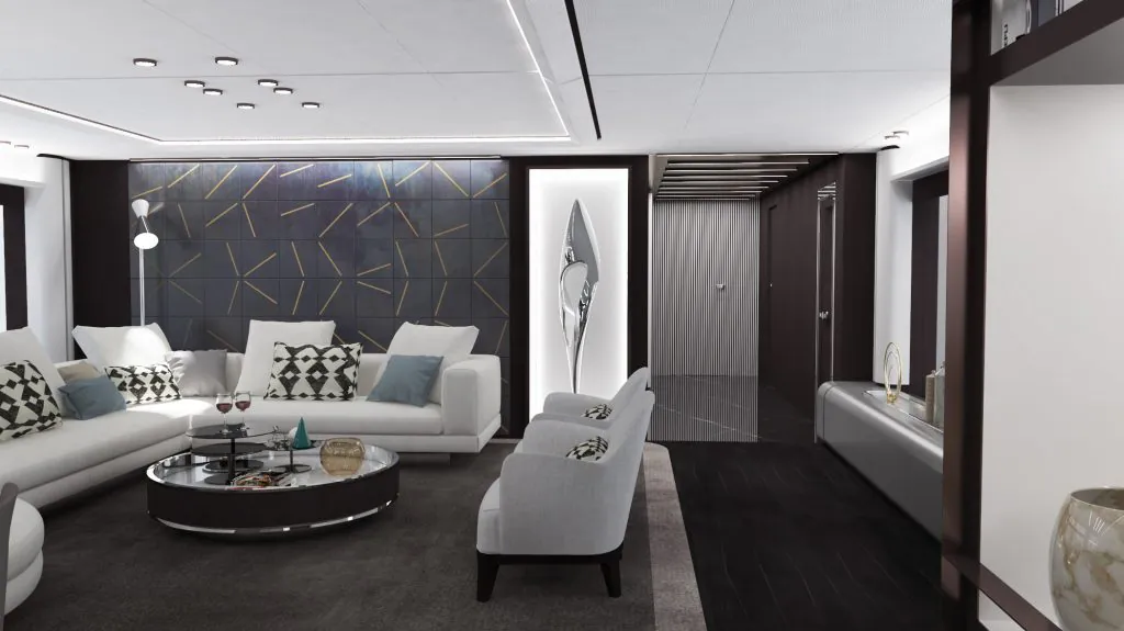 yacht interior