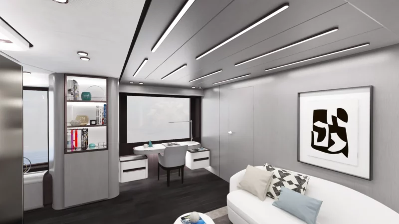 COLUMBUS CROSSOVER 42 master's cabin