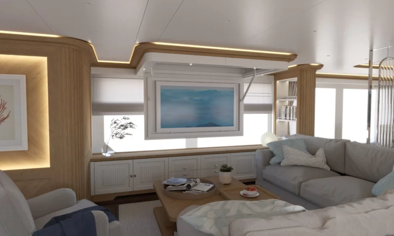 yacht interior