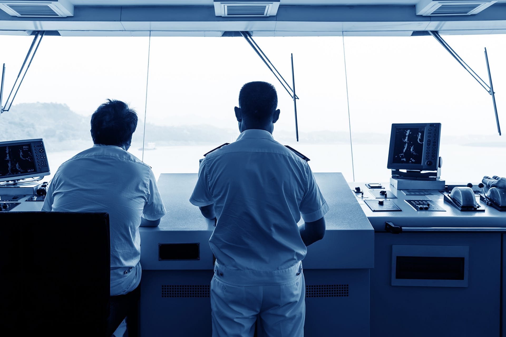 Captain and crew operations as part of Althaus yacht management services