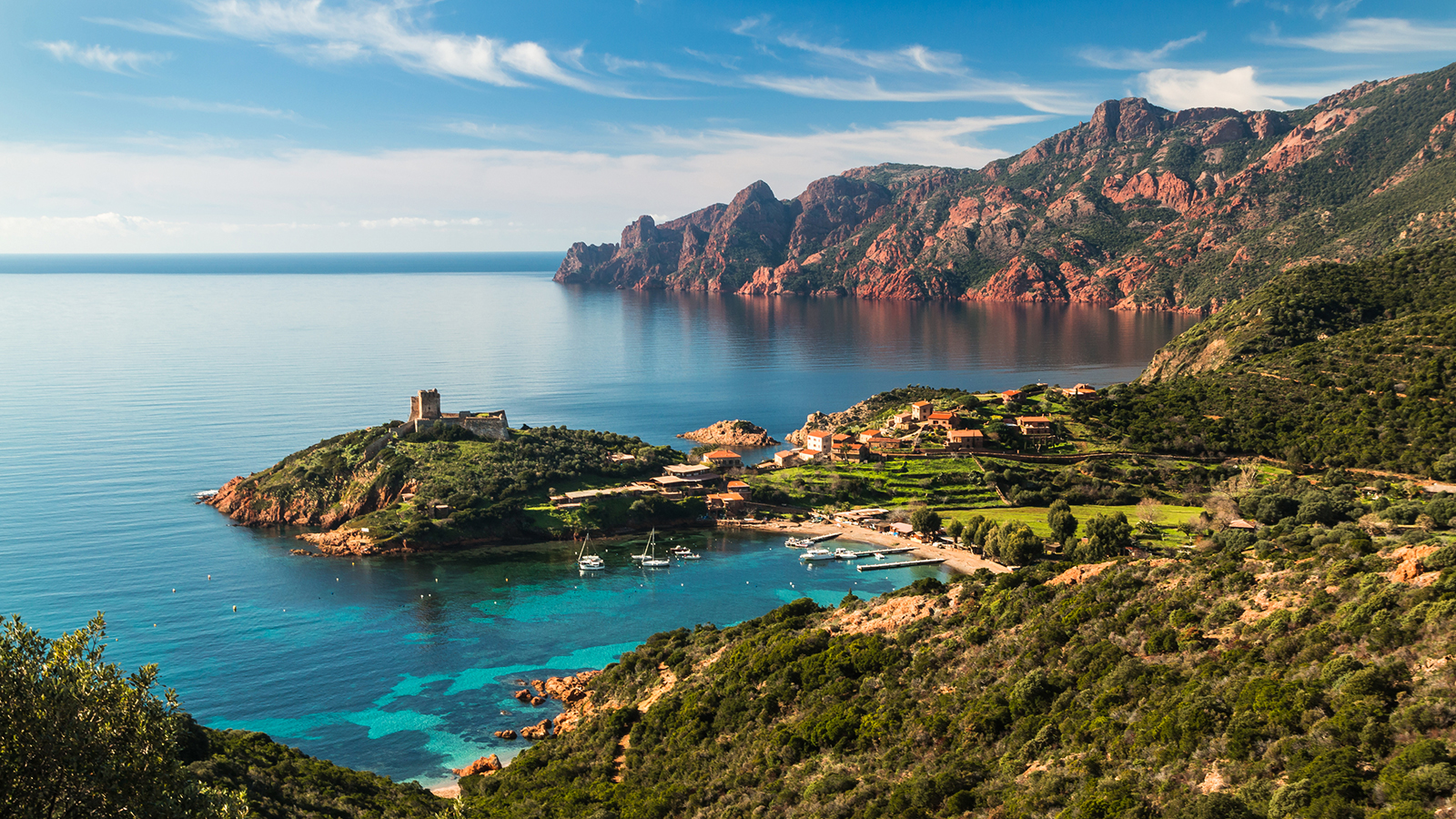 Corsica yacht charter with Althaus Yachts exploring rugged coastlines and hidden coves