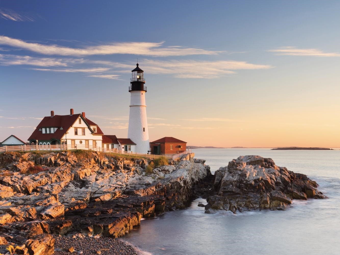 Maine Portland Lighthouse Yacht Charter