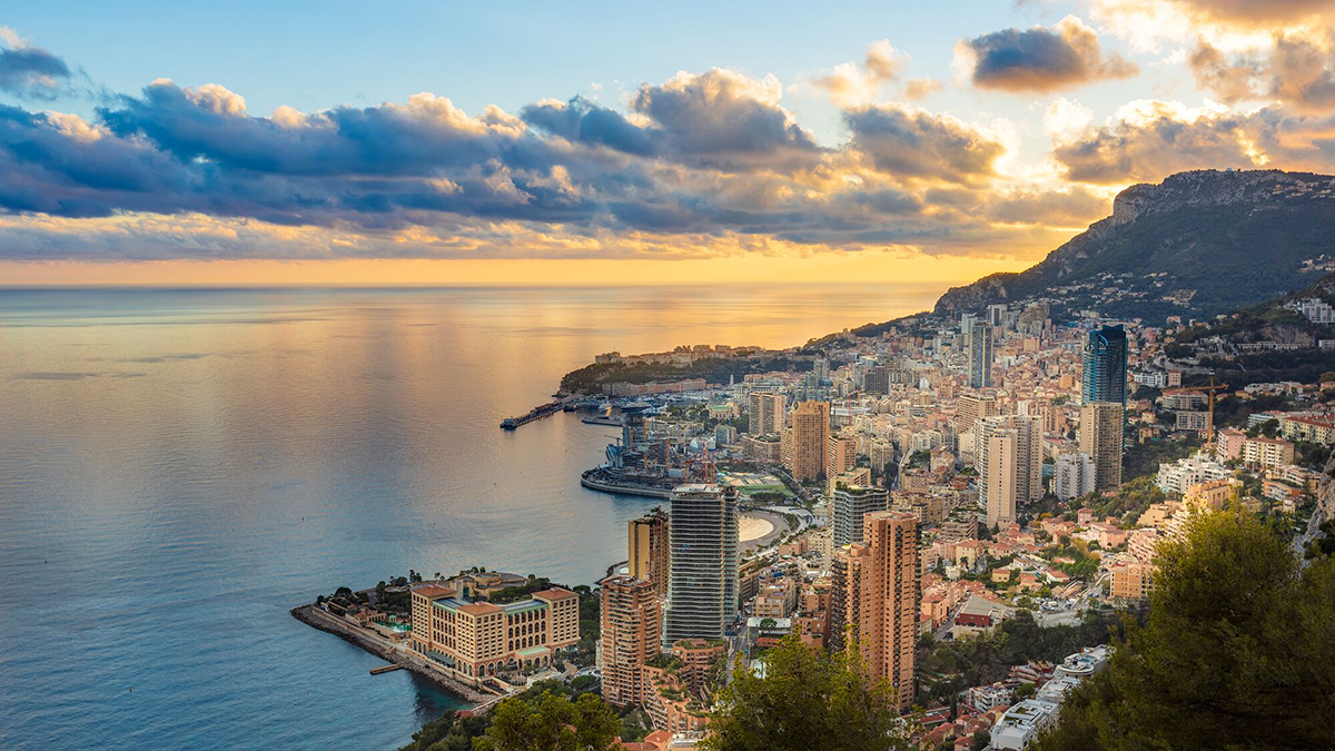 Monaco Aerial View French Riviera Yacht Charter with Althaus Yachts